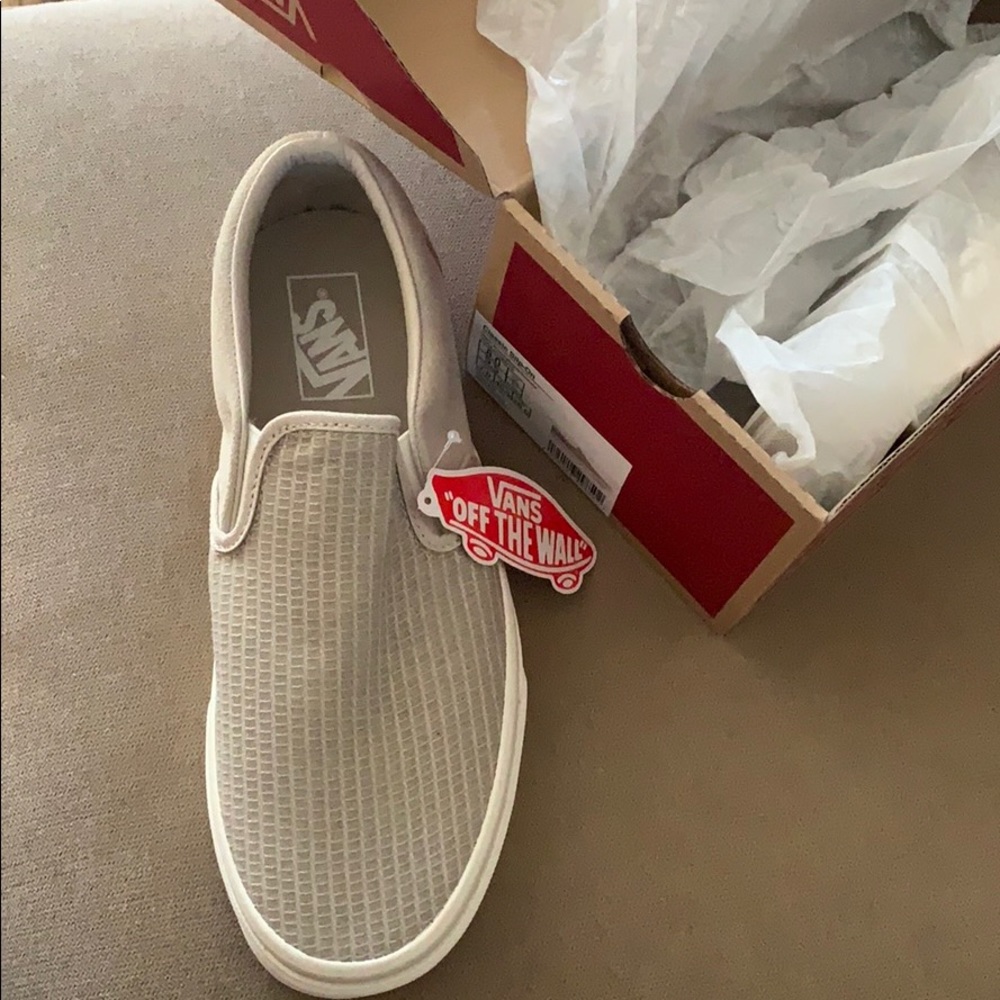 Brand new with tags classic slip on vans